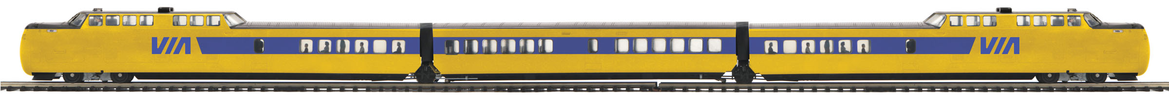 MTH20-20347-1 VIA Rail Turbotrain Pass Set PS3.0