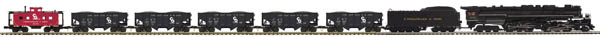MTH20-3507-1 C&O 2-6-6-6 Alleghenny Freight Set PS3.0