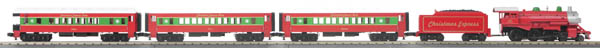 MTH30-4218-1 Christmas 4-6-0 Steam Passenger R-T-R Set w/PS3.0