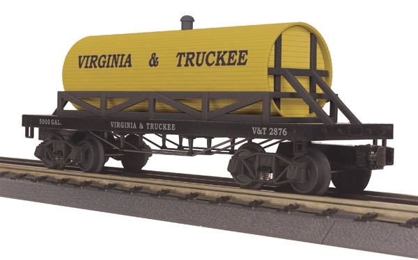 MTH30-73409 Virginia & Truckee 19th Century Wooden Tank Car
