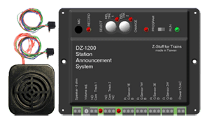 O Gauge DZ-1200 Passenger Station Announcement System