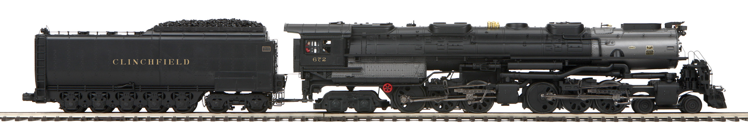 MTH20-3890-1 Clinchfield 4-6-6-4 Challenger Steam Engine PS3.0