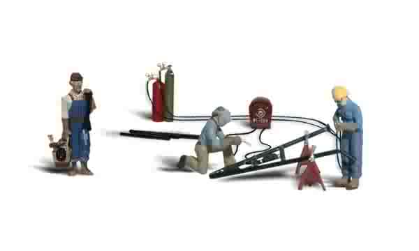 O Gauge Woodland Scenics A2748 Welders and Accessories