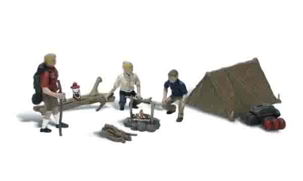 O Gauge Woodland Scenics A2754 Campers